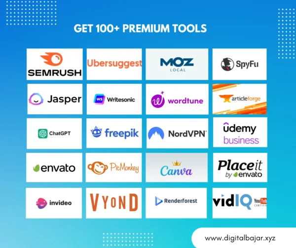 100+ Premium Tools